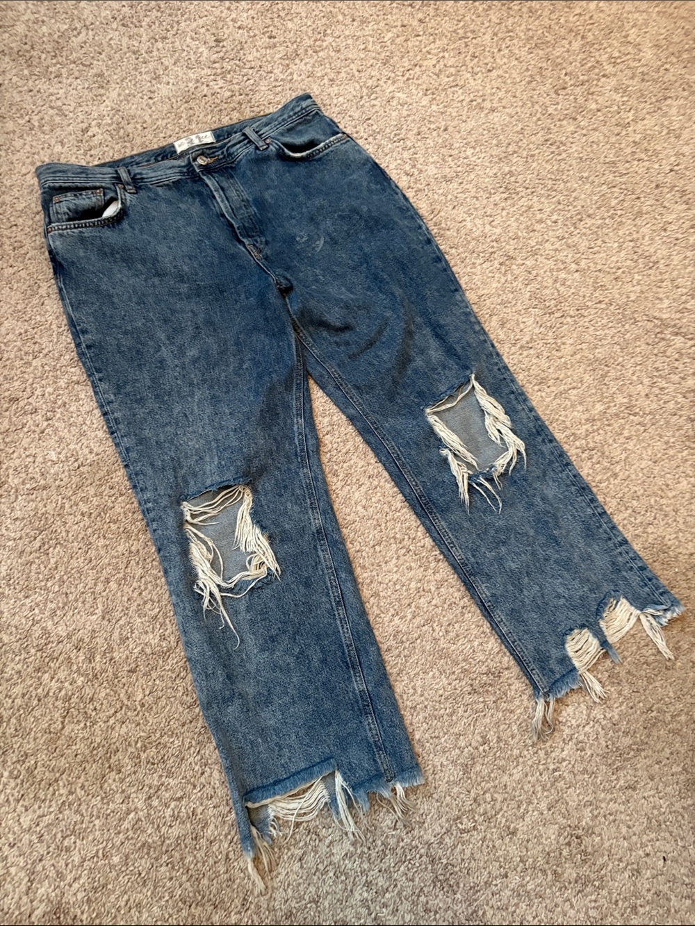 We the free cropped jeans